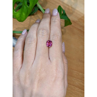 2.80 Ct. Pinkish Purple Garnet from Tanzania Life Style