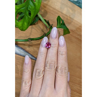 2.80 Ct. Pinkish Purple Garnet from Tanzania Life Style
