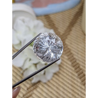33.60 Ct. White Quartz from Brazil Life Style