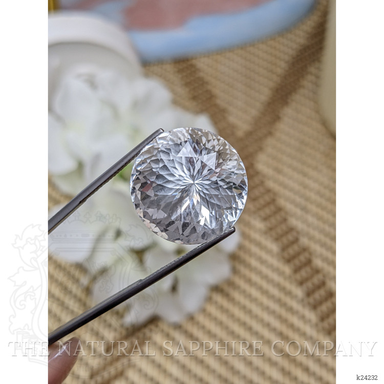33.60 Ct. White Quartz from Brazil