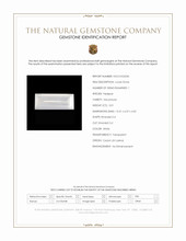 3.01 Ct. White Moonstone from Ceylon (Sri Lanka) Scan Report