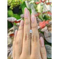 0.48 Ct. Blue Flash Moonstone from Ceylon (Sri Lanka) Life Style