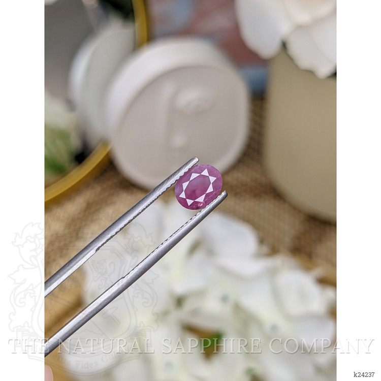 1.41 Ct. Purplish Pink Spinel from Ceylon (Sri Lanka)