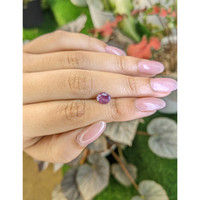 1.41 Ct. Purplish Pink Spinel from Ceylon (Sri Lanka) Life Style