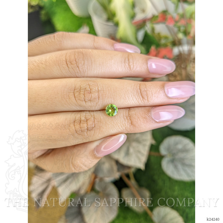 0.75 Ct. Yellowish Green Peridot from Pakistan
