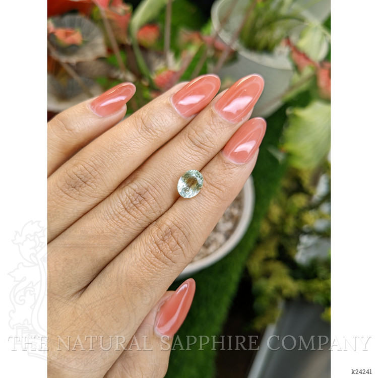 1.92 Ct. Green Beryl from Ceylon (Sri Lanka)