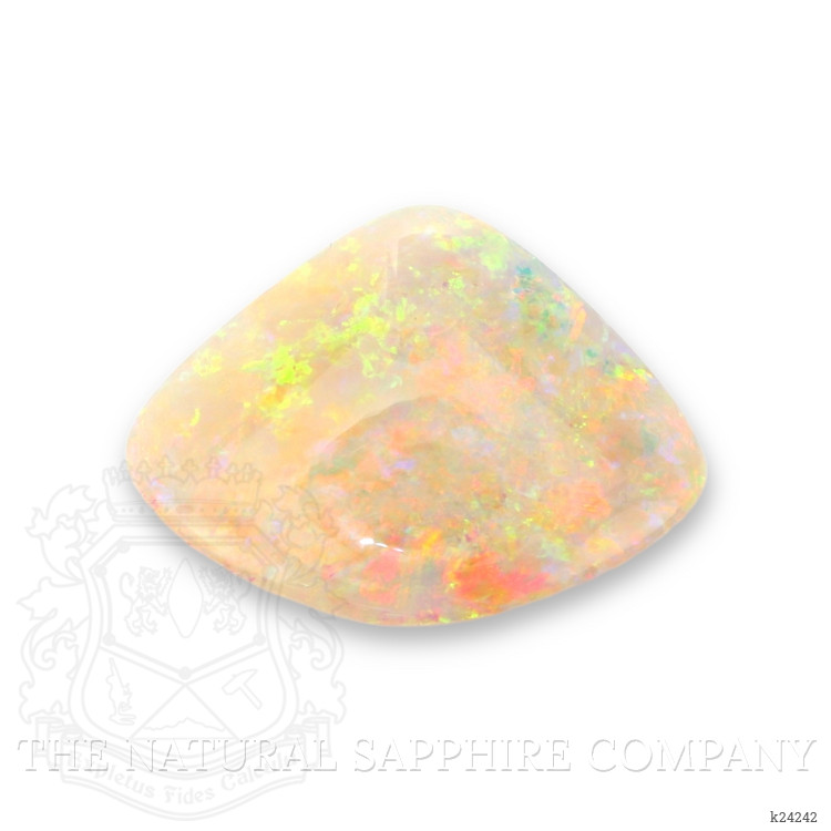 19.03 Ct. Multi Color Cabochon Jelly Opal from Australia