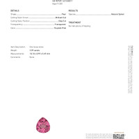 3.39 Ct. Purplish Pink Spinel from Burma (Myanmar) Pdf