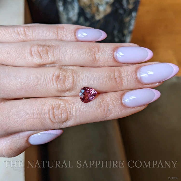 3.39 Ct. Purplish Pink Spinel from Burma (Myanmar)