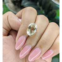 5.40 Ct. Yellow Citrine Life Style