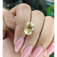 4.36 Ct. Yellow Citrine Life Style