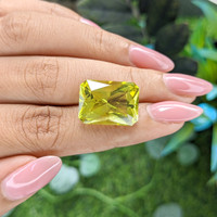 13.04 Ct. Lemon Quartz from Madagascar Life Style