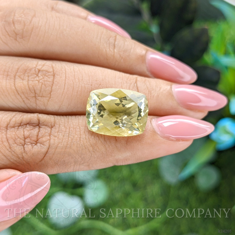 10.59 Ct. Yellow Quartz