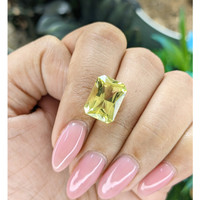 6.19 Ct. Lemon Quartz Life Style