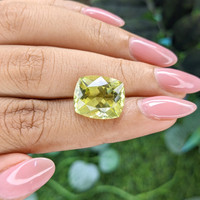 8.03 Ct. Lemon Quartz Life Style