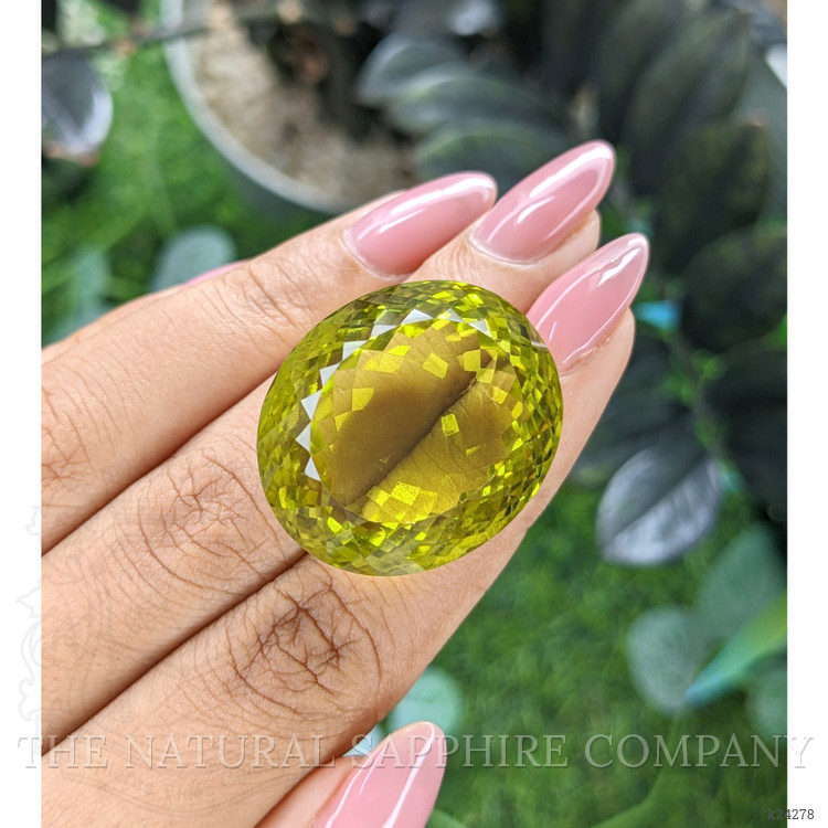 73.92 Ct. Lemon Quartz