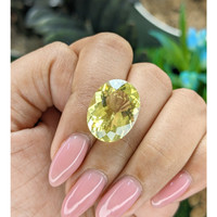 12.14 Ct. Lemon Quartz Life Style