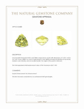 8.82 Ct. Lemon Quartz Appraisal