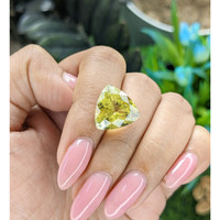 8.82 Ct. Lemon Quartz Life Style