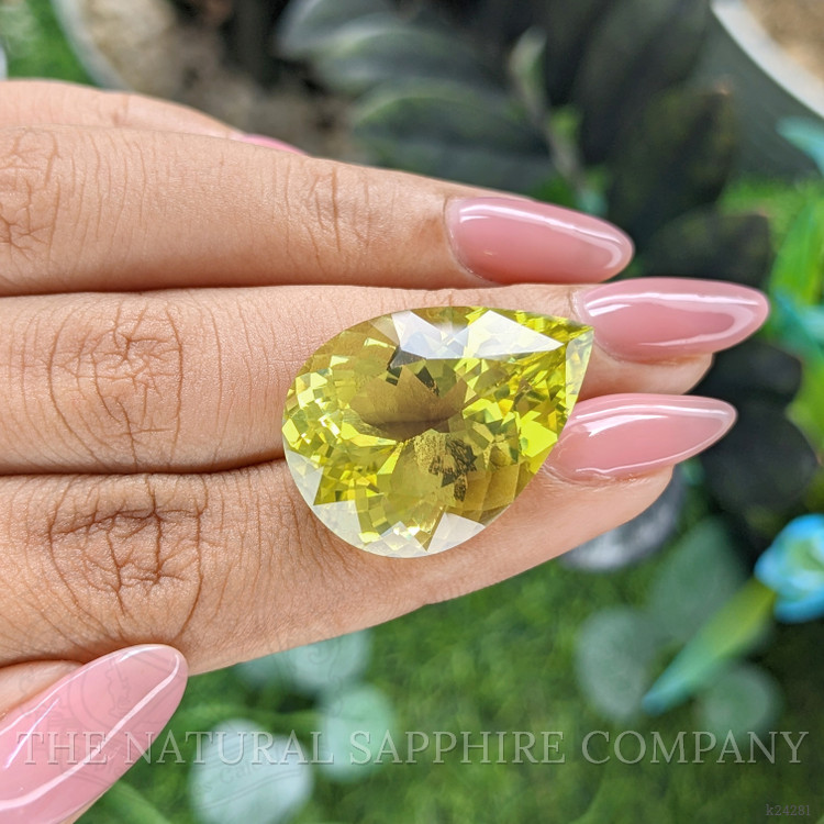 26.48 Ct. Lemon Quartz from Madagascar