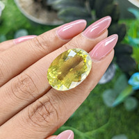 19.40 Ct. Lemon Quartz Life Style