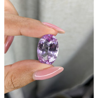 16.84 Ct. Purple Kunzite from Afghanistan Life Style
