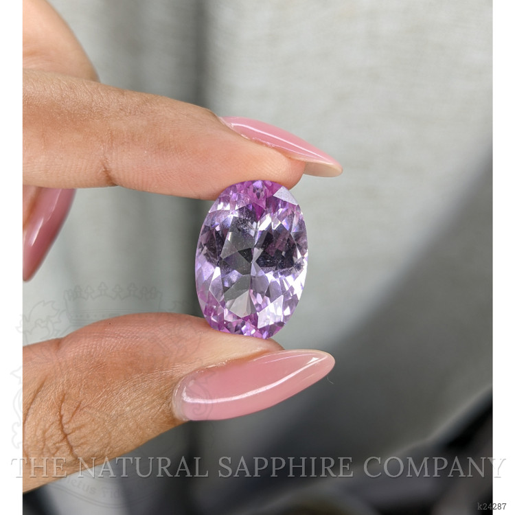 16.84 Ct. Purple Kunzite from Afghanistan