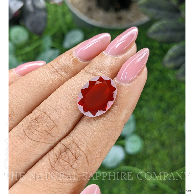 5.82 Ct. Red Fire Opal from Mexico