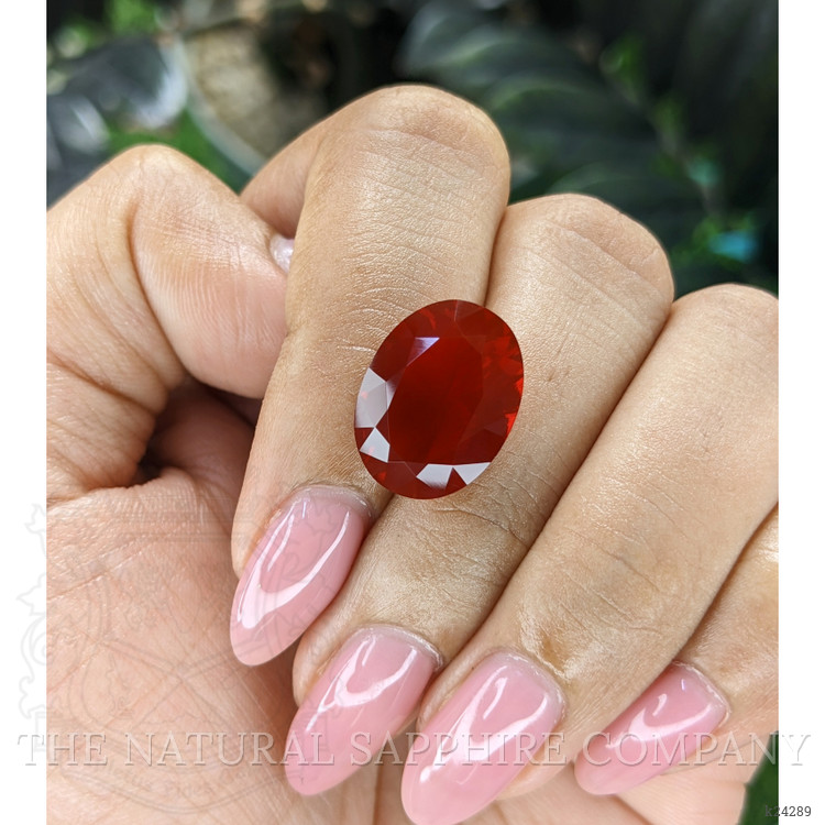 5.82 Ct. Red Fire Opal from Mexico