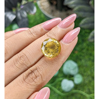 10.67 Ct. Yellowish Brown Citrine Life Style