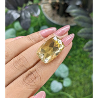 20.25 Ct. Yellowish Brown Citrine Life Style