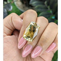 20.25 Ct. Yellowish Brown Citrine Life Style