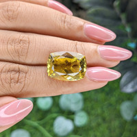 12.91 Ct. Yellowish Brown Citrine Life Style