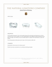 15.06 Ct. Aquamarine from Ceylon (Sri Lanka) Appraisal