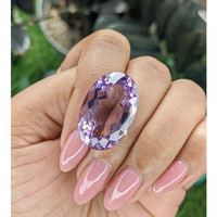 25.78 Ct. Purple Amethyst Life Style