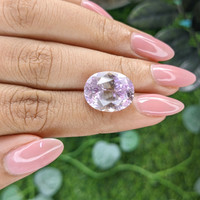 11.26 Ct. Pinkish Purple Kunzite from Afghanistan Life Style