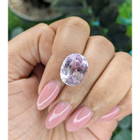 11.26 Ct. Pinkish Purple Kunzite from Afghanistan Life Style