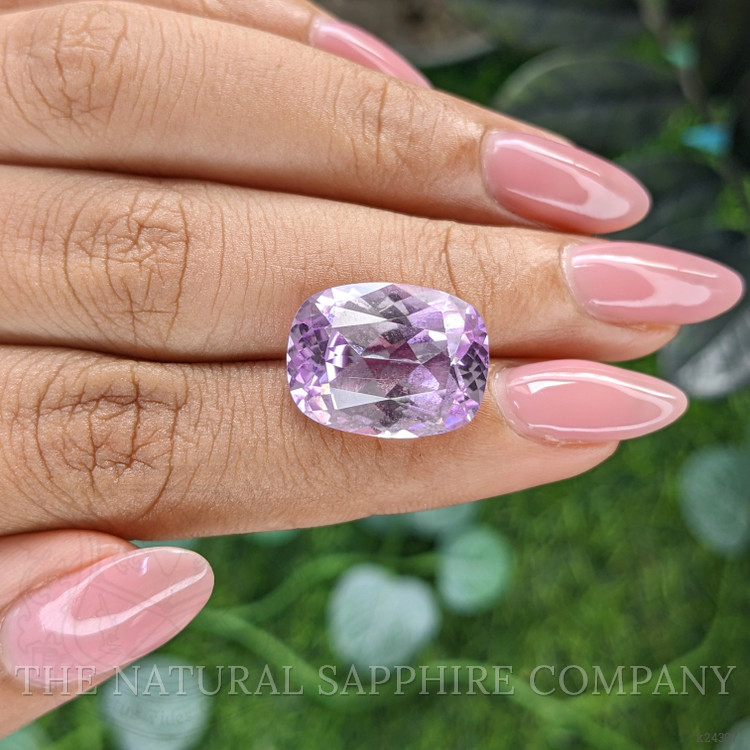 14.06 Ct. Pinkish Purple Kunzite from Afghanistan