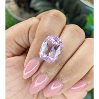 14.06 Ct. Pinkish Purple Kunzite from Afghanistan Life Style