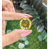 28.93 Ct. Yellow Citrine from Mexico Life Style