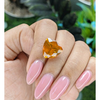5.65 Ct. Orange Fire Opal from Mexico Life Style