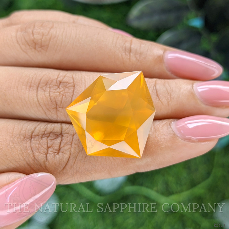 26.21 Ct. Orange Fire Opal from Mexico