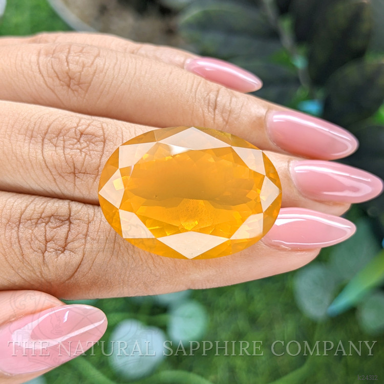 40.36 Ct. Orange Fire Opal from Mexico