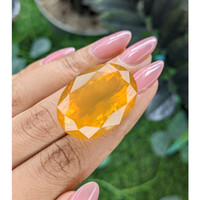 40.36 Ct. Orange Fire Opal from Mexico Life Style