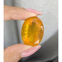 40.36 Ct. Orange Fire Opal from Mexico Life Style