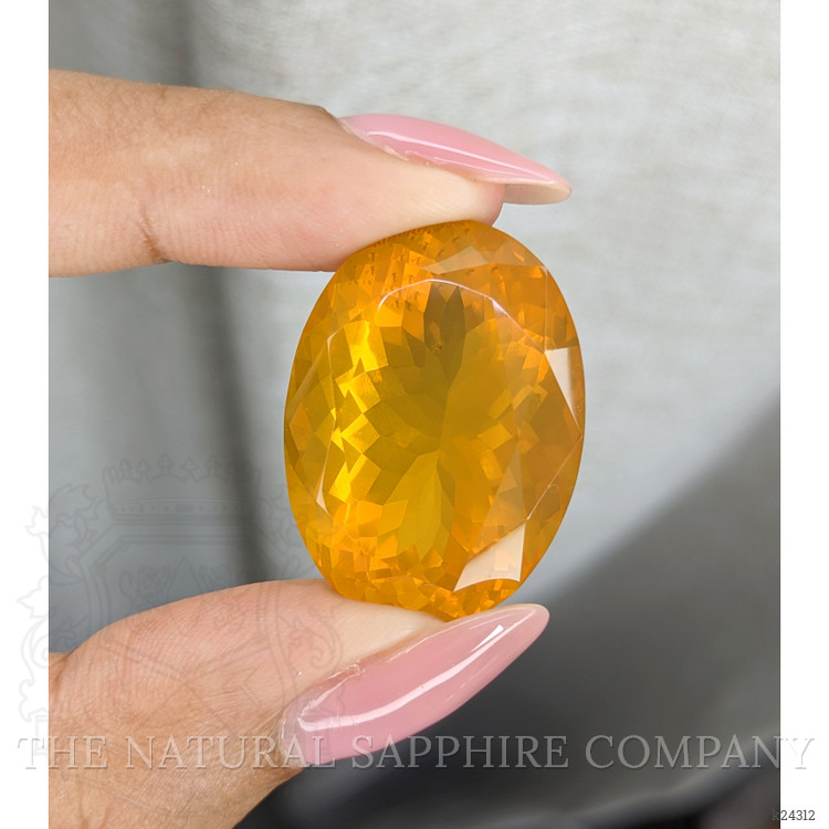 40.36 Ct. Orange Fire Opal from Mexico