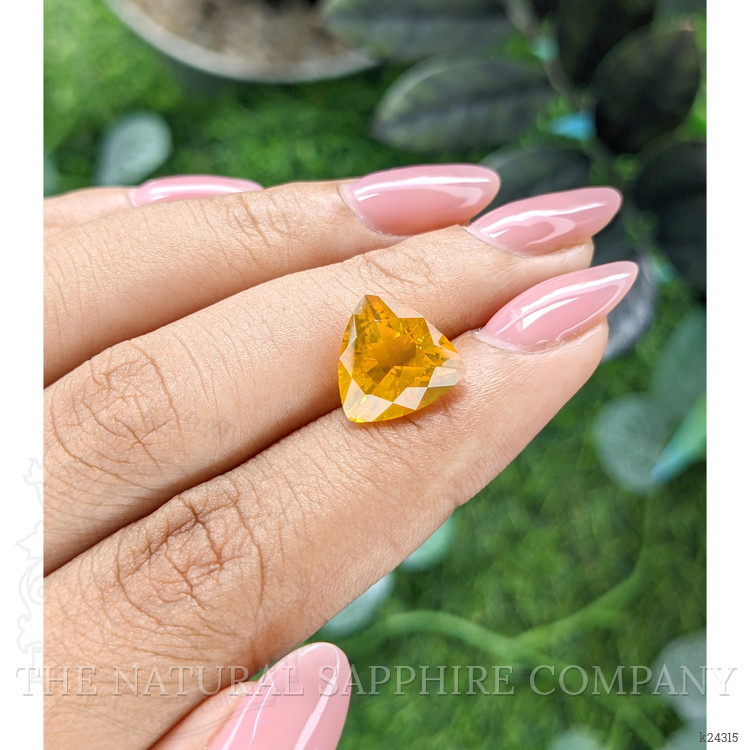 3.36 Ct. Orange Fire Opal from Mexico