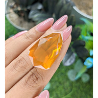 31.44 Ct. Orange Fire Opal from Mexico Life Style
