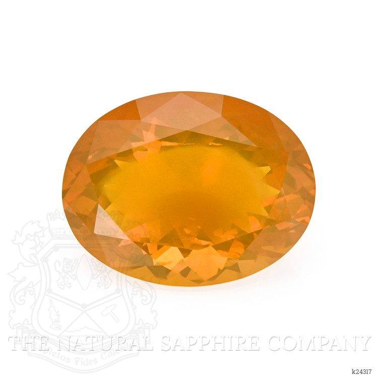 24.01 Ct. Orange Fire Opal from Mexico