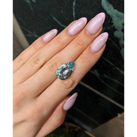 11.70 Ct. Blue Aquamarine from Brazil Life Style